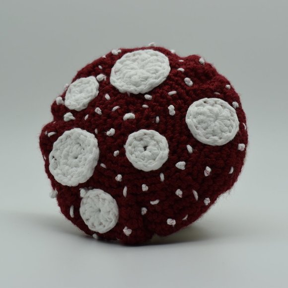 Handcrafted Crochet Plush Mushroom - Picture 3 of 7